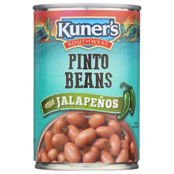 KUNERS: Southwest Pinto Beans With Jalapenos, 15 oz