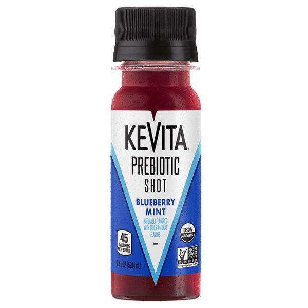 KEVITA: Prebiotic Shot Blueberry Mint, 2 oz