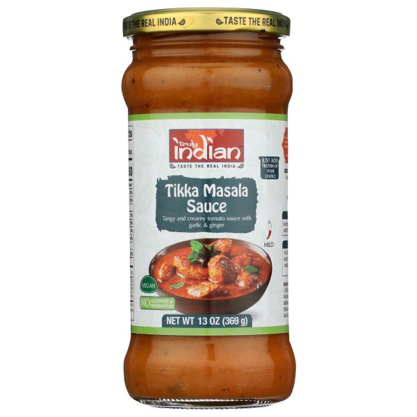 TRULY INDIAN: Tikka Masala Sauce, 13 oz
