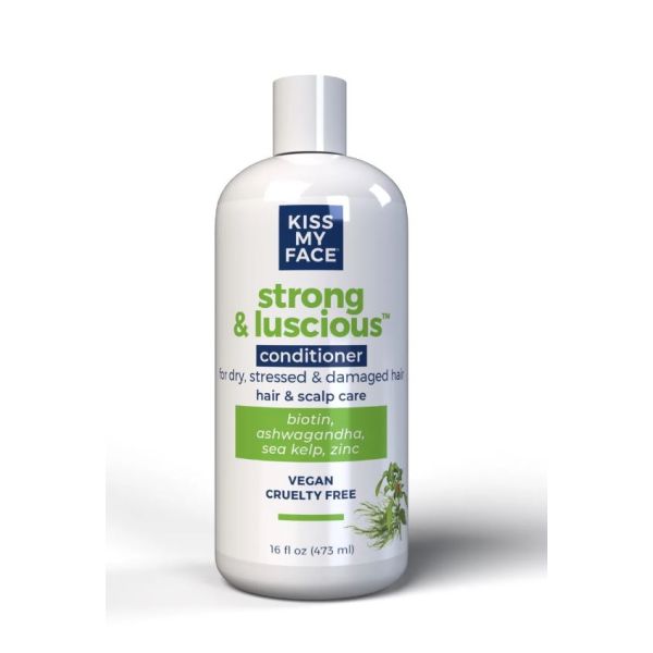 KISS MY FACE: Strong Luscious Conditioner, 12 oz