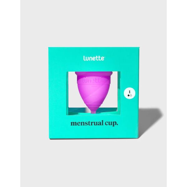 LUNETTE: Menstrual Cup Violet Size 1, 1 ea