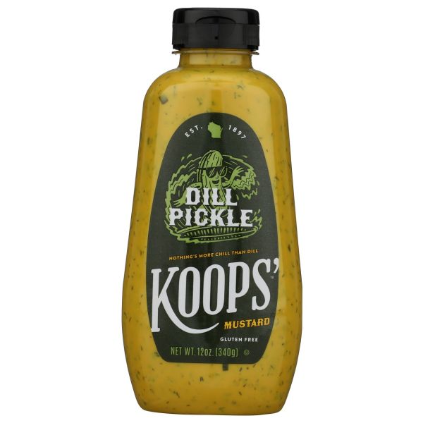 KOOPS: Dill Pickle Mustard, 12 oz