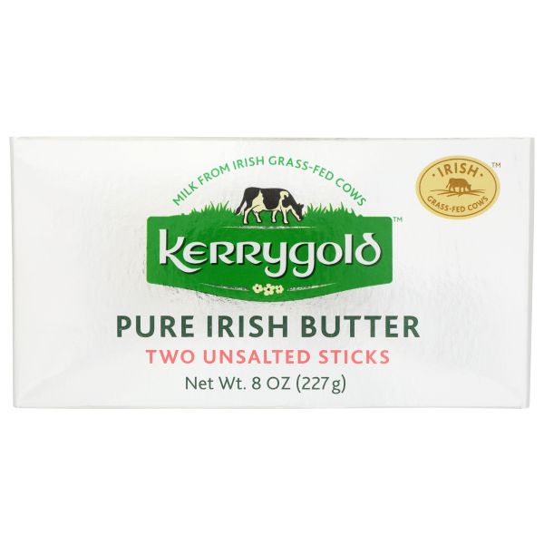 KERRYGOLD: Pure Irish Butter Sticks Unsalted, 8 oz