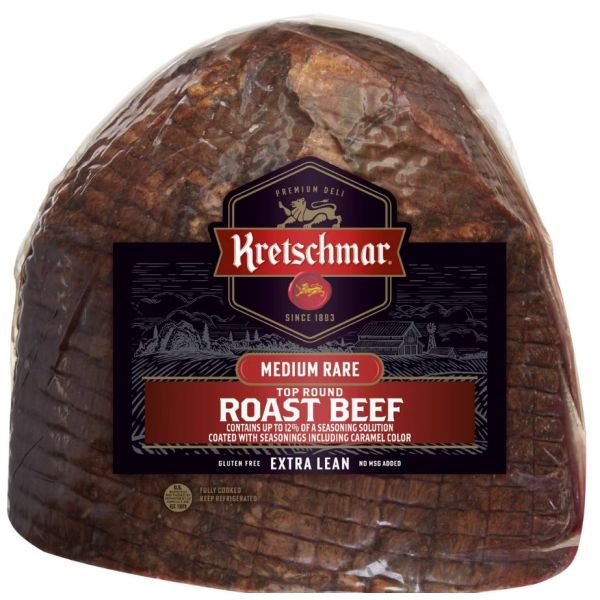 KRETSCHMAR: Medium Rare Roast Beef, 16 lb
