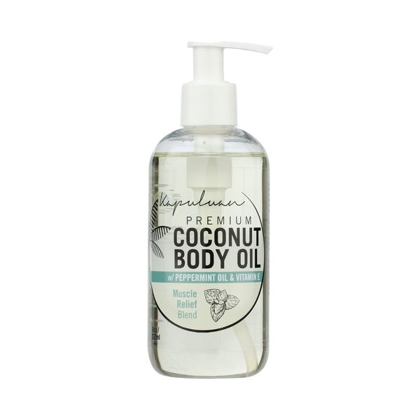 KAPULUAN: Muscle Relief Coconut Body Oil, 8 oz