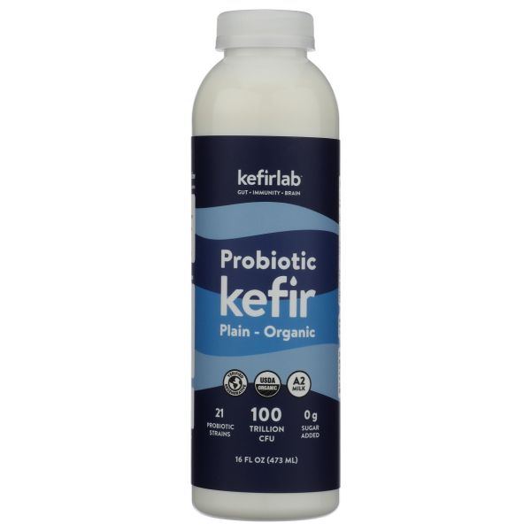 KEFIR LAB: Probiotic Plain Kefir, 16 fo