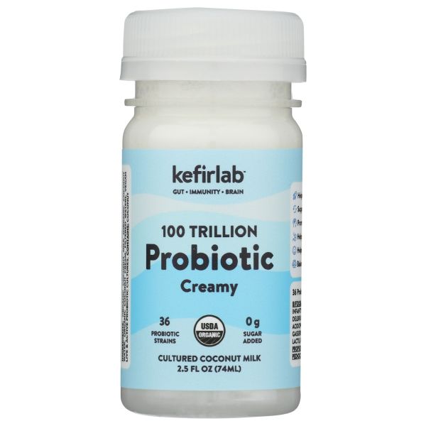 KEFIR LAB: Creamy Probiotic Shot, 2.5 fo