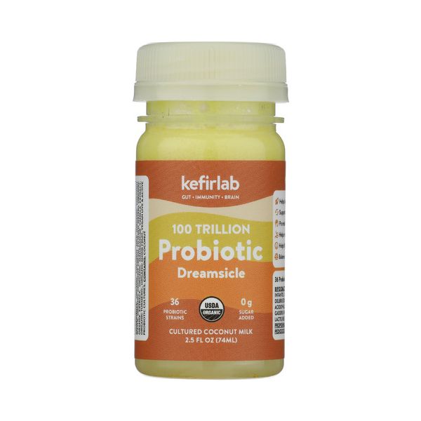 KEFIR LAB: Dreamsicle Probiotic Shot, 2.5 fo