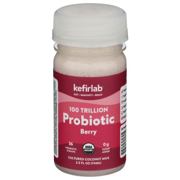 KEFIR LAB: Berry Probiotic Shot, 2.5 fo