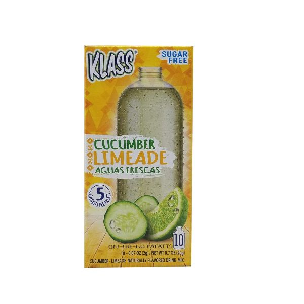 KLASS: Cucumber Limeade Stick 10 Count, 0.7 oz