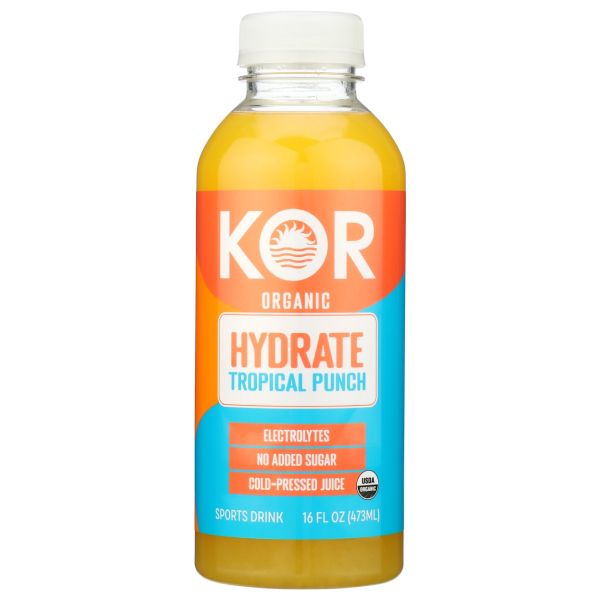 KOR SHOTS: Hydrate Tropical Punch, 16 fo