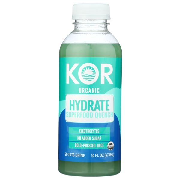 KOR SHOTS: Hydrate Superfood Quench, 16 fo