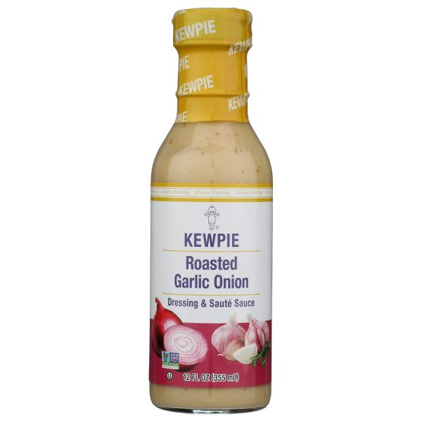 KEWPIE: Roasted Garlic Onion Dressing, 12 oz