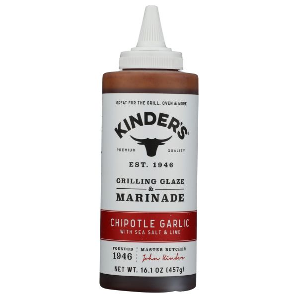 KINDERS: Chipotle Garlic Marinade, 16.1 oz