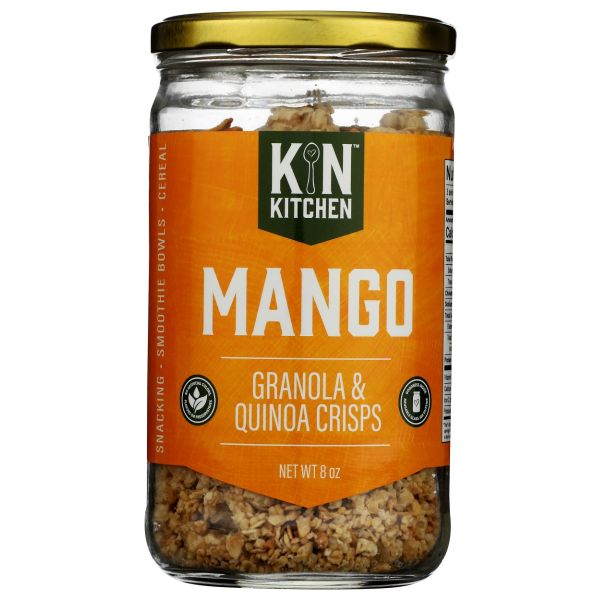 KIN KITCHEN: Mango Granola and Quinoa Crisps, 8 oz