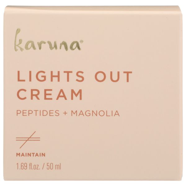 KARUNA SKIN: Lights Out Cream, 1.69 fo
