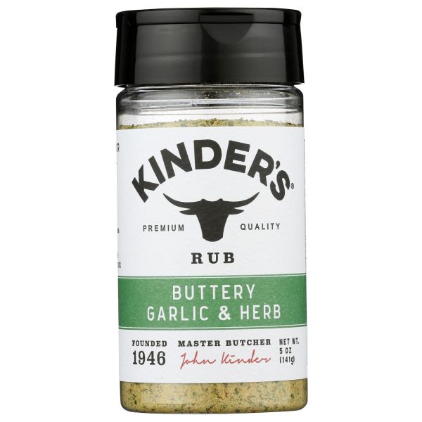 KINDERS: Buttery Garlic and Herb Seasoning, 5 oz