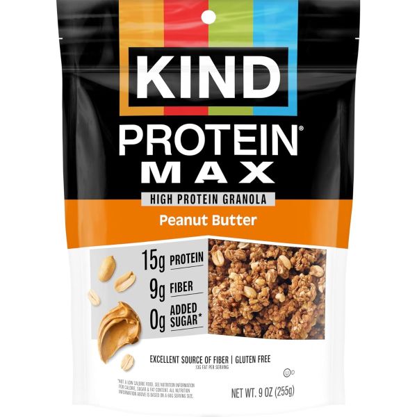 KIND: Peanut Butter Protein Max Granola, 9 oz