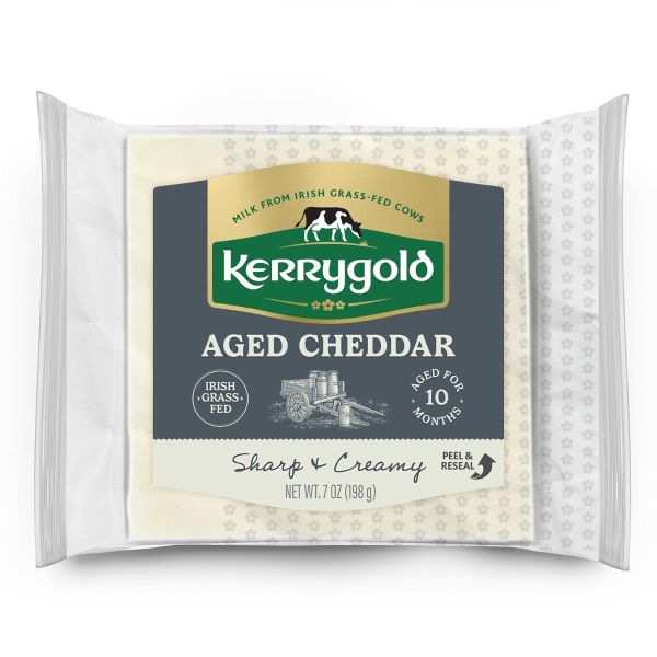 KERRYGOLD: Sharp and Creamy Aged Cheddar, 7 oz