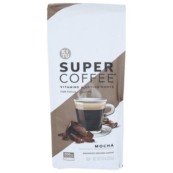 KITU: Mocha Super Coffee Ground, 10 oz