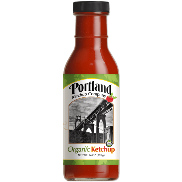 PORTLAND MUSTARD: Organic Ketchup, 14 oz