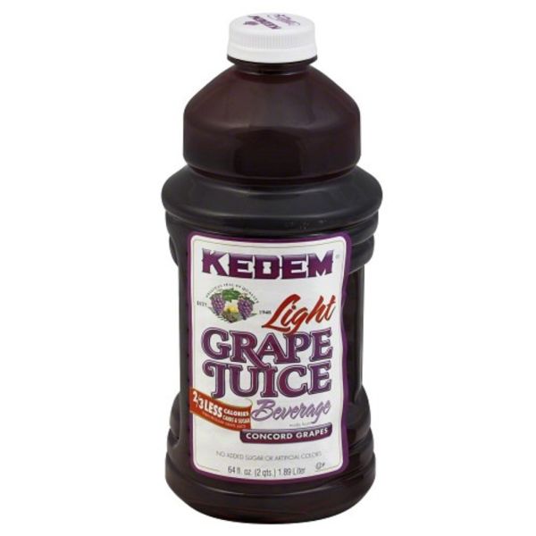 KEDEM: Light Concord Grape Juice, 64 oz
