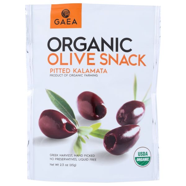 GAEA NORTH AMERICA: Olives Kalamata Snack Pack, 2.3 OZ