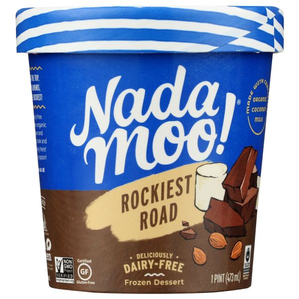 NADAMOO: Rockiest Road Frozen Dessert, 16 oz