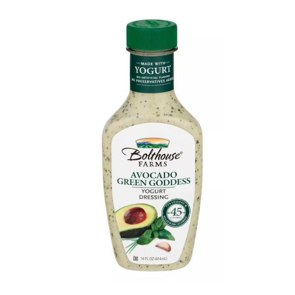 BOLTHOUSE FARMS: Avocado Green Goddess Yogurt Dressing, 14 oz