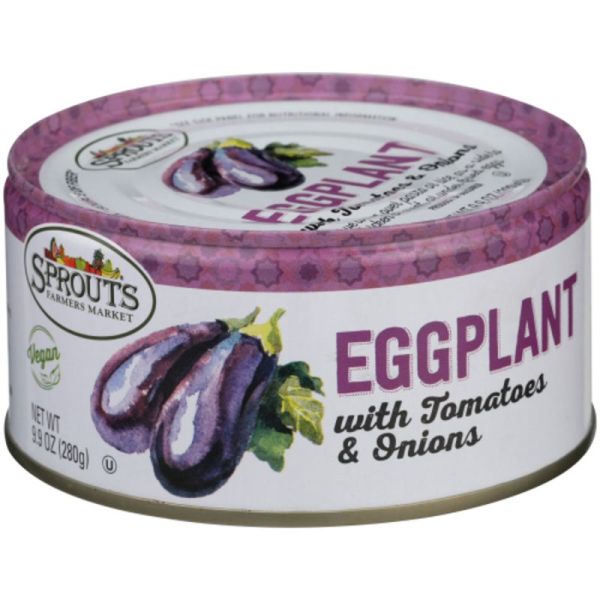 SPROUTS: Eggplant with Tomatoes and Onions, 9.9 oz