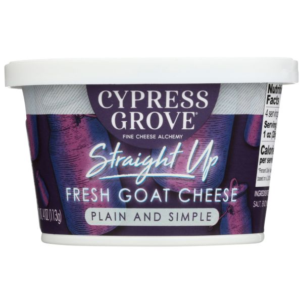 CYPRESS GROVE: Straight Up Cheese, 4 oz