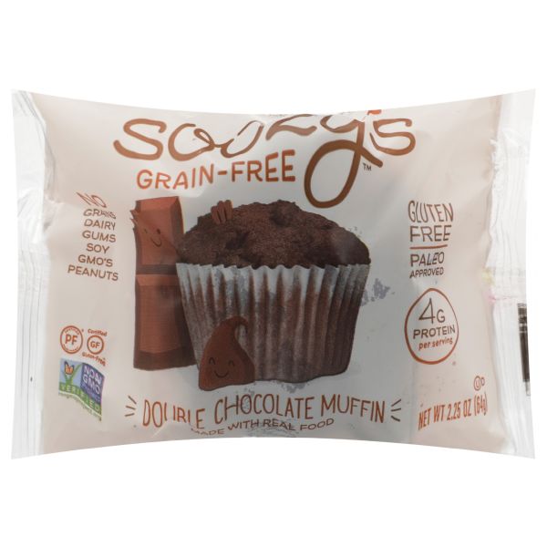 SOOZYS: Double Chocolate Muffin, 2.25 oz