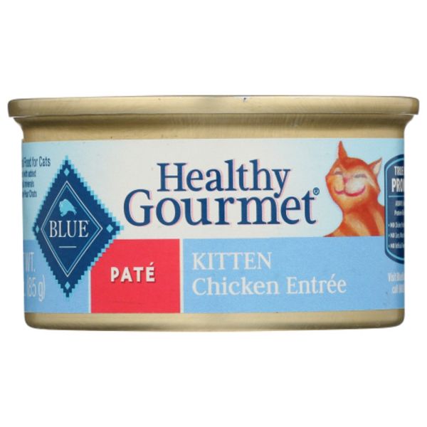BLUE BUFFALO: Healthy Gourmet Kittens Chicken Entrée, 3 oz