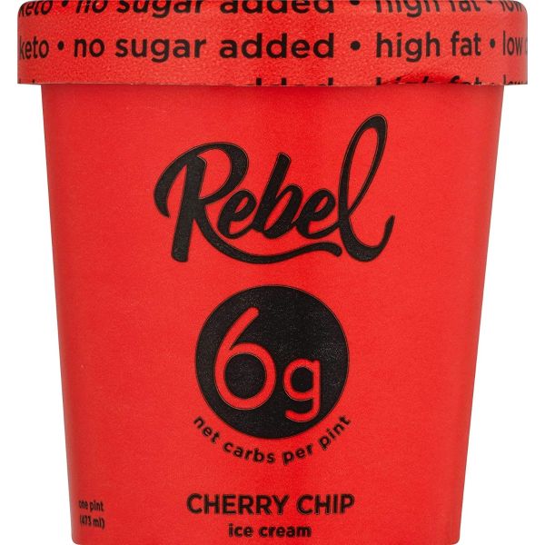 REBEL: Ice Cream Cherry Chip, 1 pt