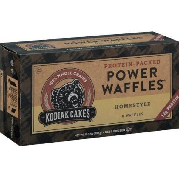 KODIAK: Power Waffles Homestyle, 10.72 oz