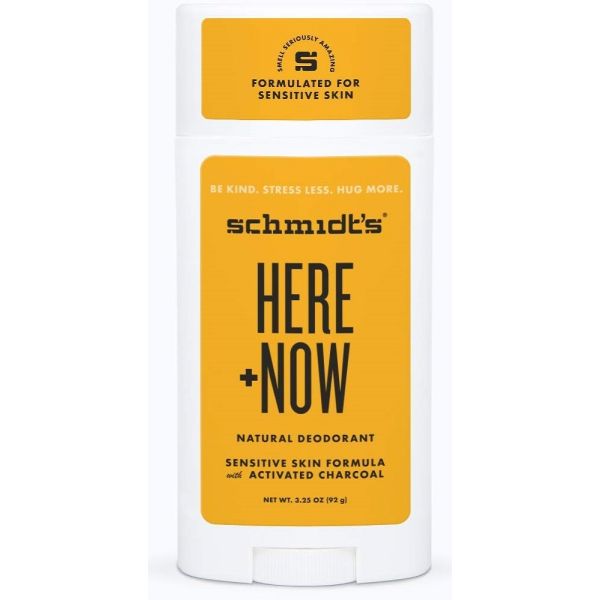 SCHMIDT'S: Here + Now Natural Deodorant, 3.25 oz