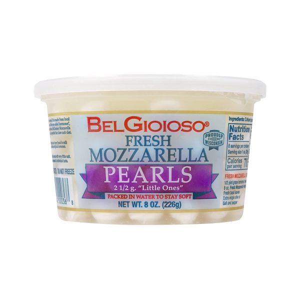 BELGIOIOSO: Fresh Mozzarella Pearls, 8 oz