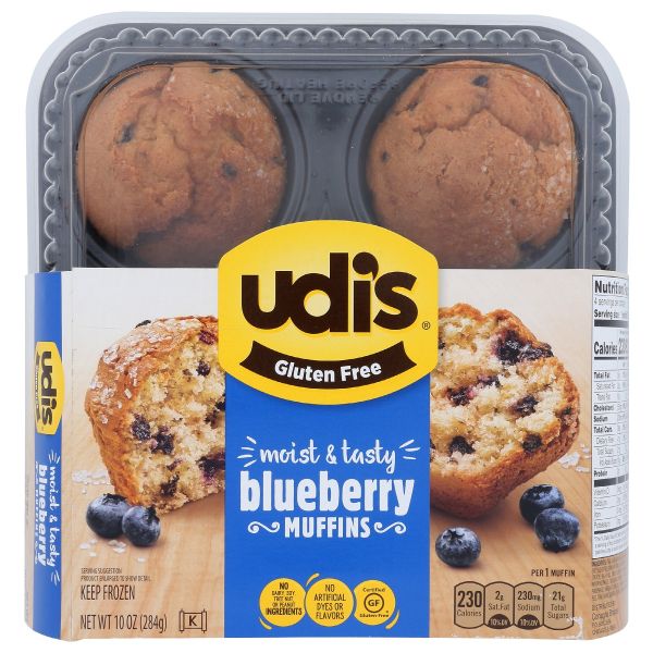 UDIS: Muffin Blueberry, 10 oz