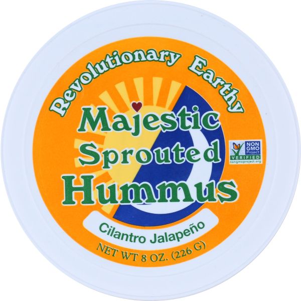 MAJESTIC GARLIC INC: Cilantro Jalapeño Hummus, 8 oz