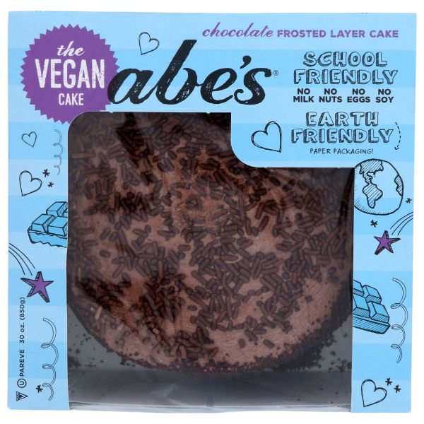ABES: Cake Vegan Chocolate, 30 oz