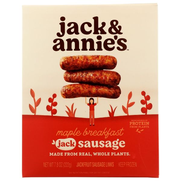 JACK & ANNIES: Maple Breakfast Jack Sausage Links, 7.8 oz