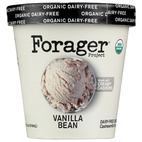 FORAGER: Ice Cream Vanilla Bean, 14 oz