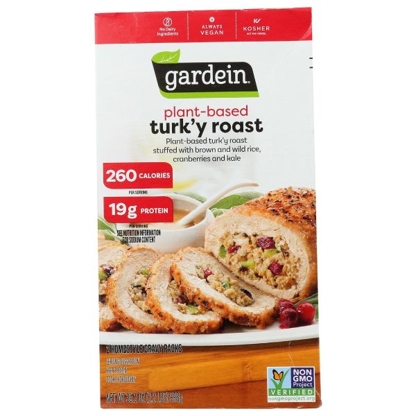 GARDEIN: Plant-Based Turk’y Roast, 35.2 oz