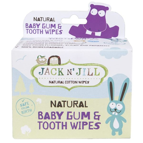 JACK N JILL KIDS: Baby Gum and Tooth Wipes, 25 CT