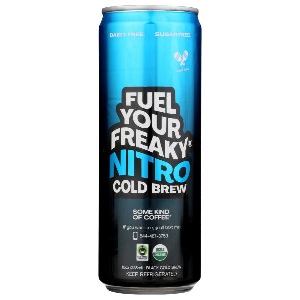 FUEL YOUR FREAKY: Nitro Cold Brew Coffee, 12 fo