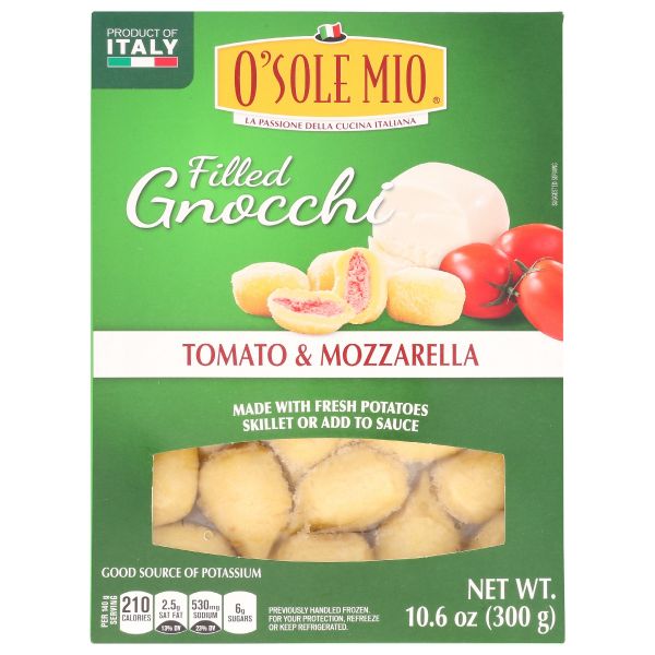 OSOLE MIO: Filled Gnocchi Tomato Mozzarella, 10.6 oz
