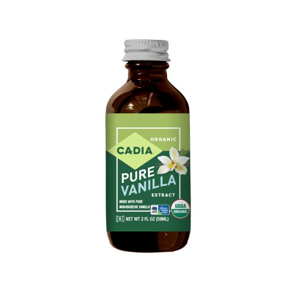 CADIA: Organic Pure Vanilla Extract, 2 oz
