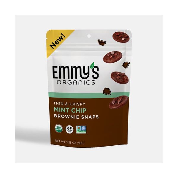 EMMYSORG: Brownie Snaps Mint Chip, 3.35 OZ