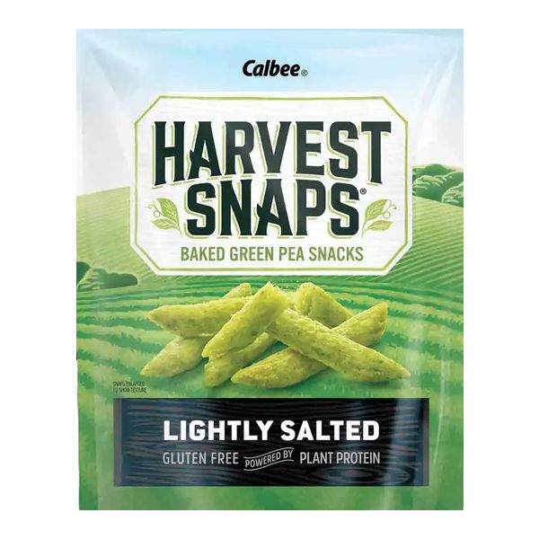 HARVEST SNAPS: Snack Crisps Light Salted, 2 OZ