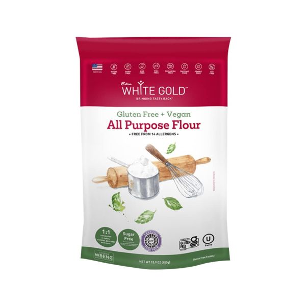EXTRA WHITE GOLD: Gluten Free All Purpose Flour, 15.9 oz